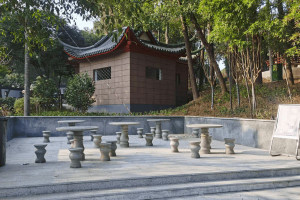 杭州市余杭区凤凰山公墓园区建筑图