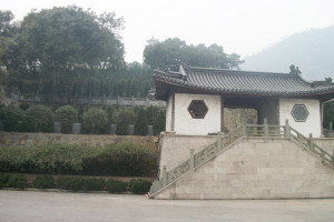 杭州市萧山区山南陵园园区环境图