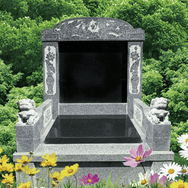 桃坞公墓传统立碑