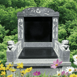 桃坞公墓传统立碑