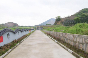 杭州市临平区印花坞公墓园区道路图