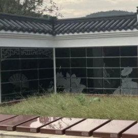 杭州市上城区华侨永久陵园传统壁葬墓型1号