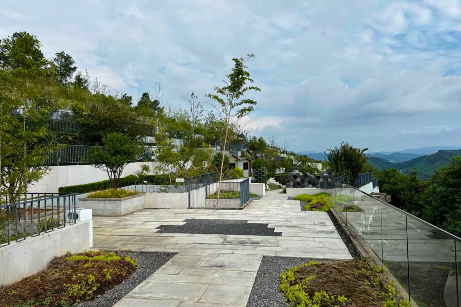 安吉龙山源园区景观图