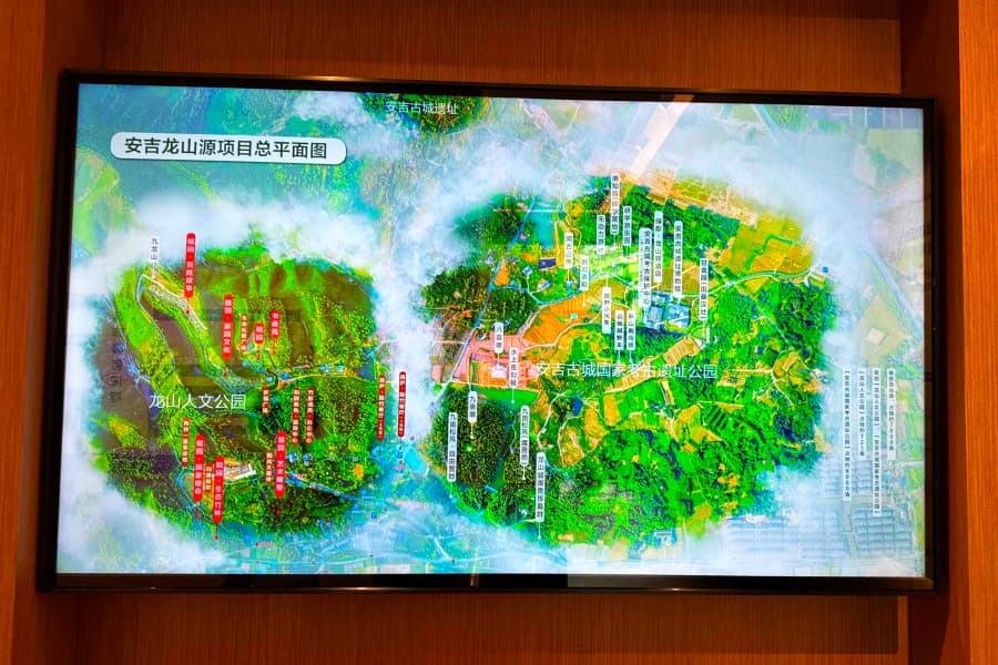 安吉龙山源园区平面图