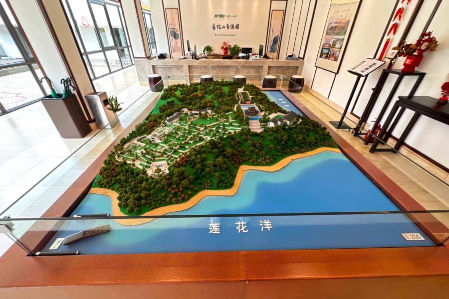 普陀山易德园环境