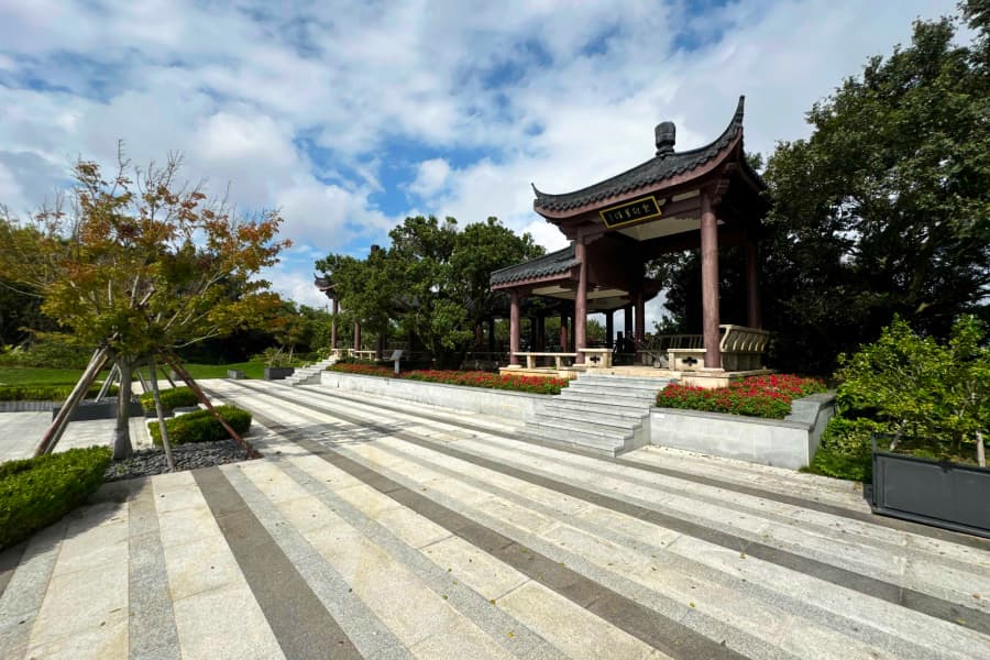 普陀山易德园环境