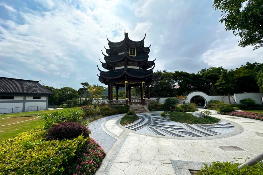 普陀山易德园环境