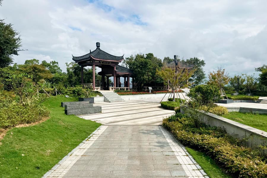 普陀山易德园环境