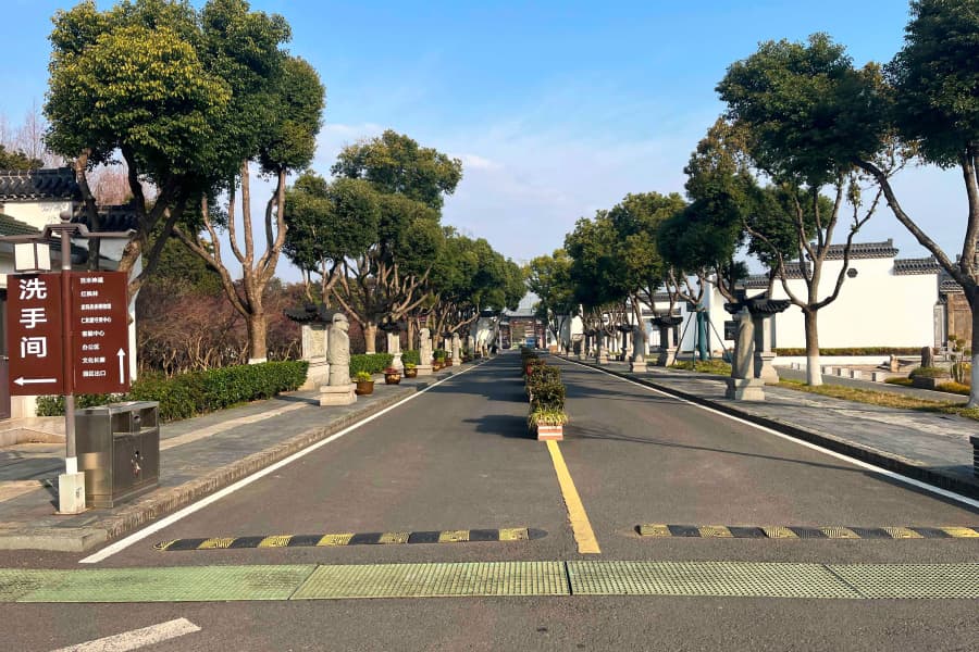 龙墅福园公墓环境