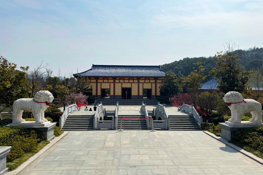 灵山后花园环境