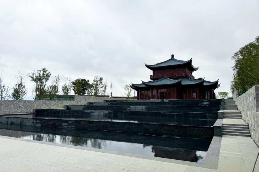 普陀山易德园环境